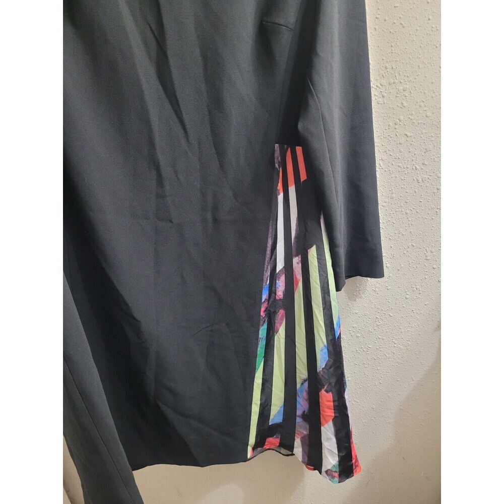 Marina Rinaldi Diametro Print Panel Dress Size 14 US Quiet Luxury Classy NEW - Picture 5 of 16
